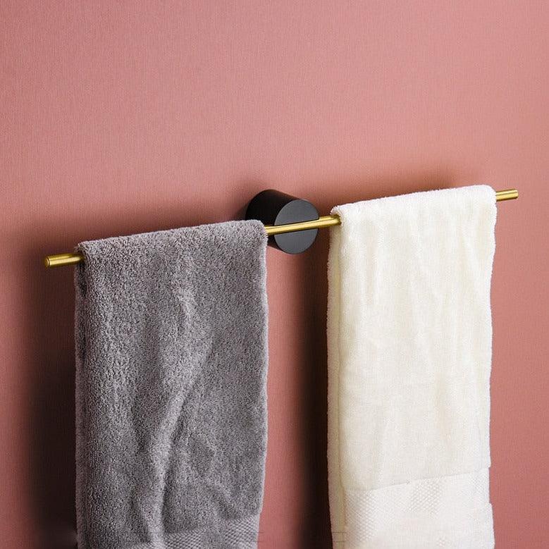 Modern Freestanding Metal Towel Rack – LuxeHang