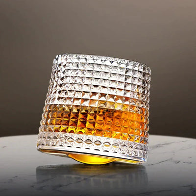 Spinning Japanese Edo Whiskey Glass Set
