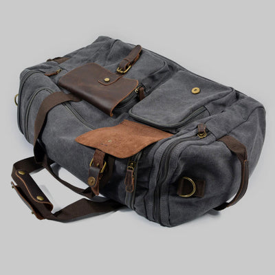 Vanguard Waxed Canvas & Leather Travel Duffle – 36.5L