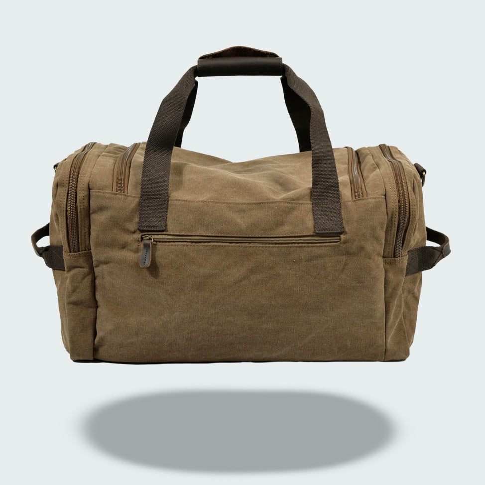 Vanguard Waxed Canvas & Leather Travel Duffle – 36.5L