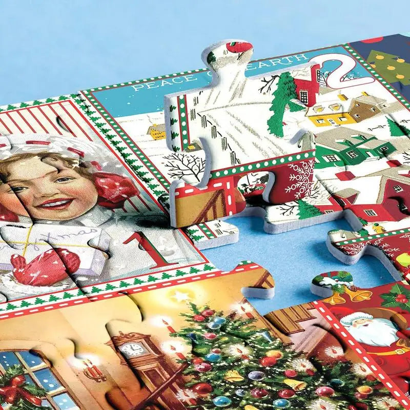 24-Day Christmas Puzzle Advent Calendar