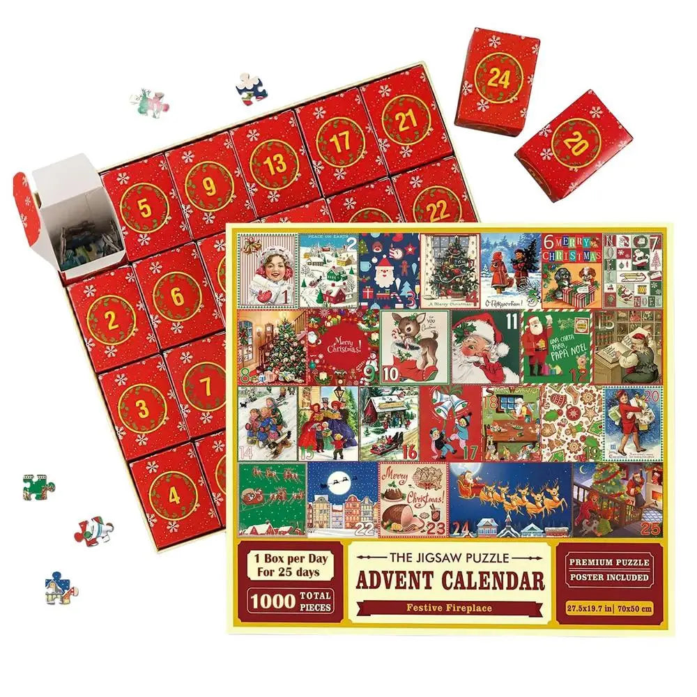 24-Day Christmas Puzzle Advent Calendar