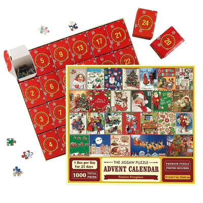 24-Day Christmas Puzzle Advent Calendar