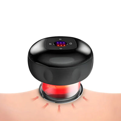 Portable Electric Cupping Massager with Heat Therapy
