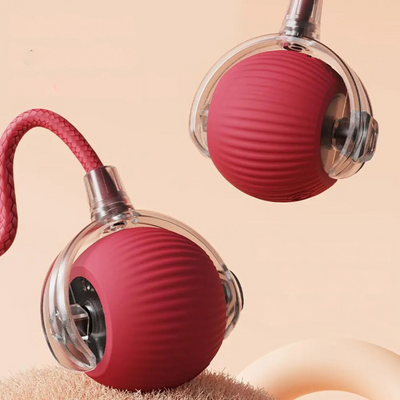 Interactive Rolling Ball Toy with Tail for Cats
