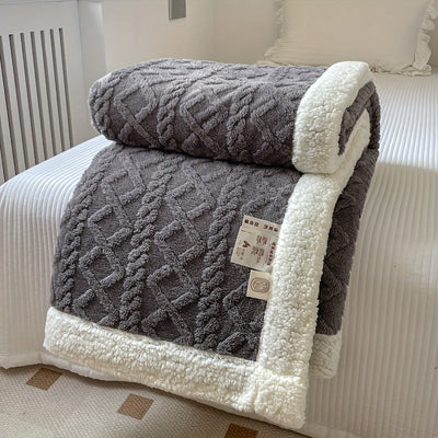 Soft Comfort Blanket for Bed, Sofa, and Travel