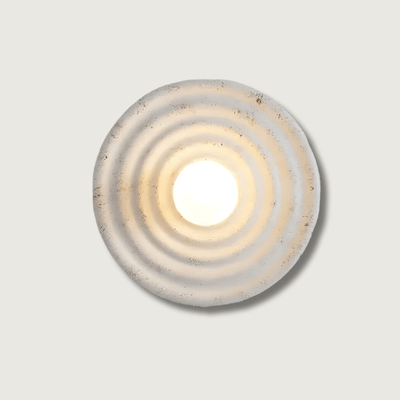 Wabi-Sabi Japandi Wall Lamp with Soft Ambient Light