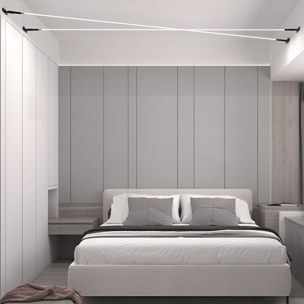 Rotatable LED Linear Ceiling Light Fixture