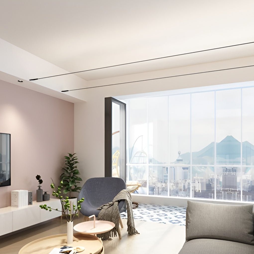 Rotatable LED Linear Ceiling Light Fixture