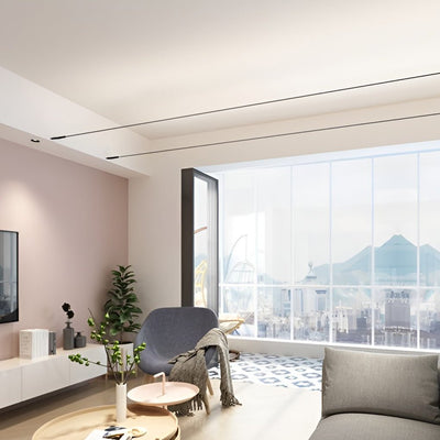 Rotatable LED Linear Ceiling Light Fixture