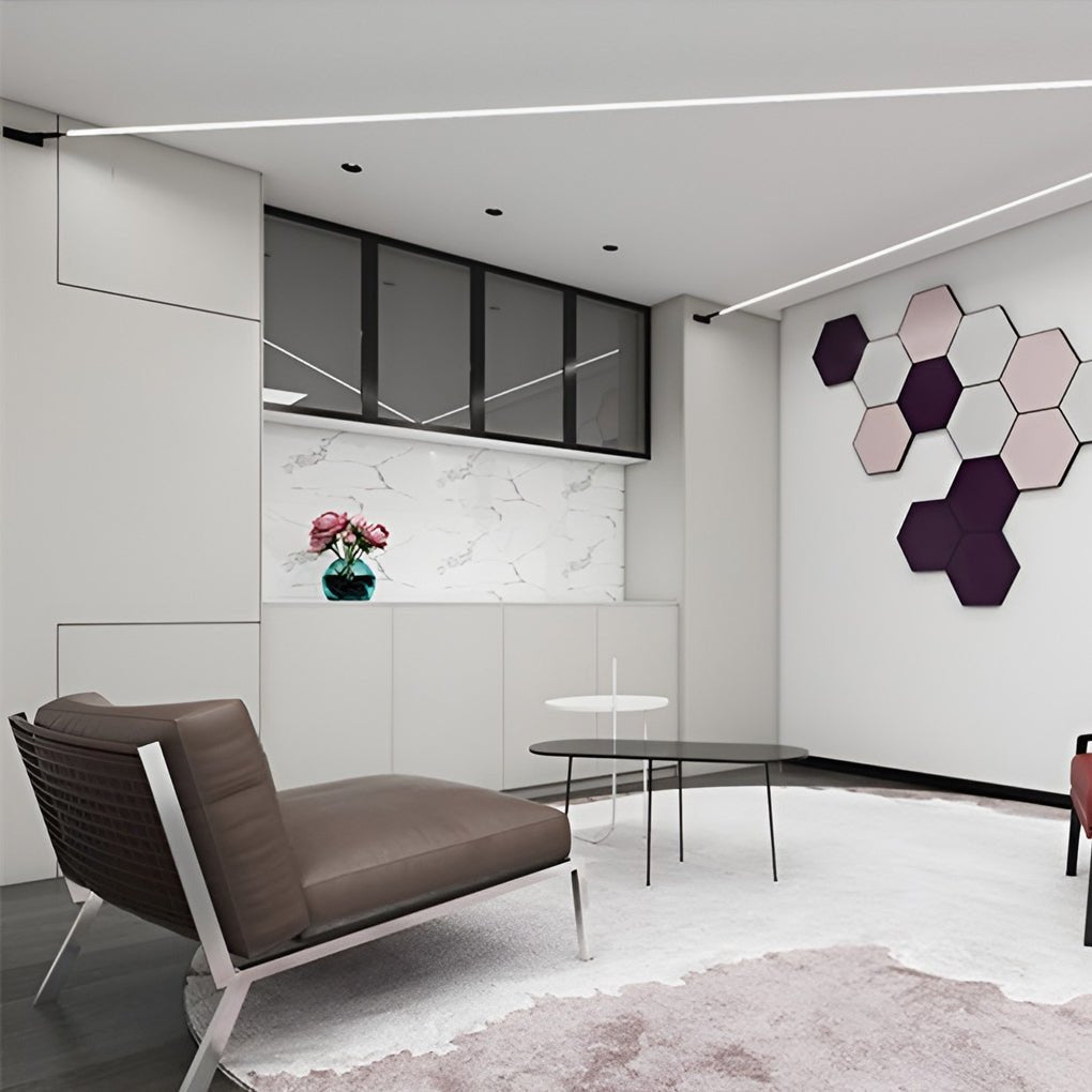 Rotatable LED Linear Ceiling Light Fixture