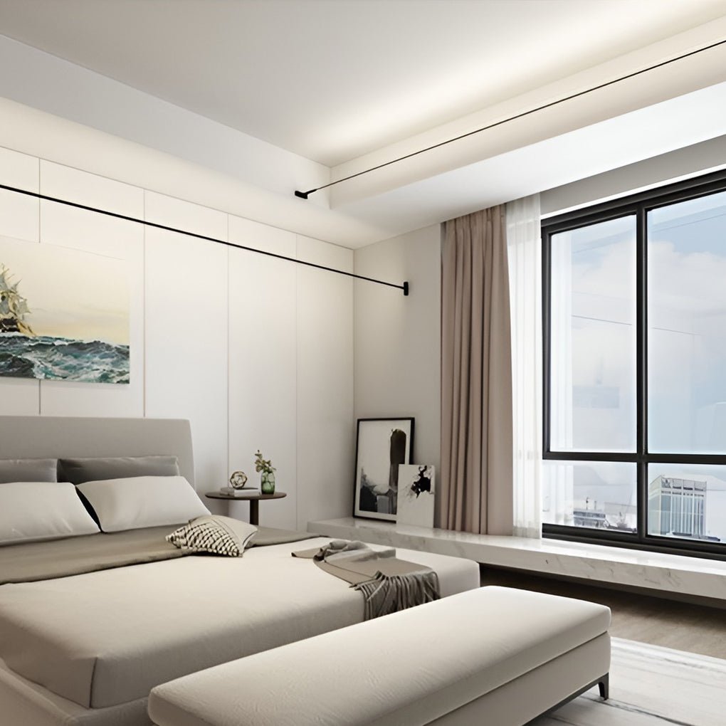 Rotatable LED Linear Ceiling Light Fixture