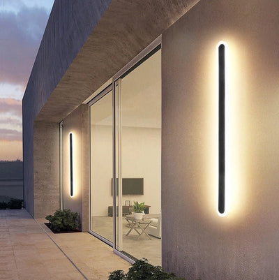 Rounded Edge Aluminum LED Outdoor Wall Light