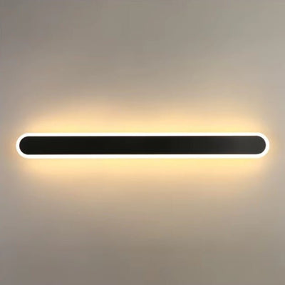 Rounded Edge Aluminum LED Outdoor Wall Light