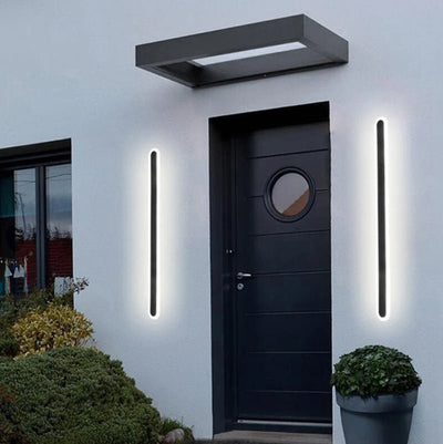 Rounded Edge Aluminum LED Outdoor Wall Light