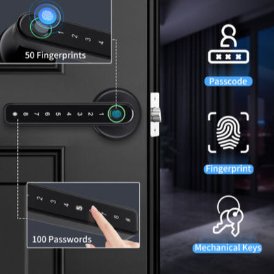 Fingerprint Smart Door Lock with App Control