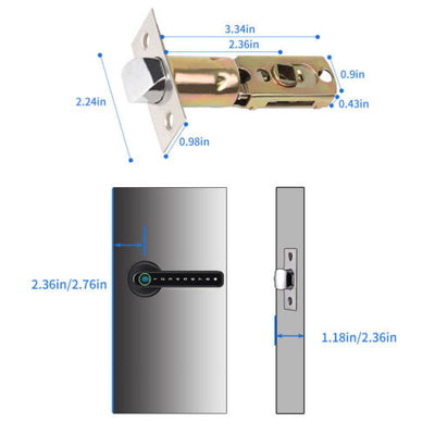 Fingerprint Smart Door Lock with App Control