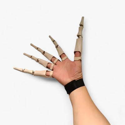 Claw | Curled Skeletal Fingers - Realistic Horror Glove