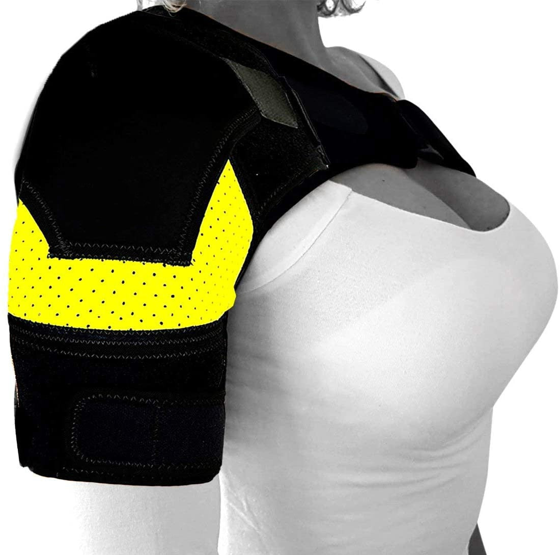 Shoulder Brace with Compression Pad – Adjustable Support for Pain Relief