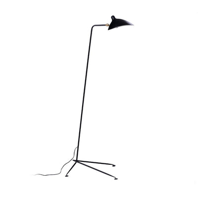 Modern Black Tripod Floor Lamp for Living Room