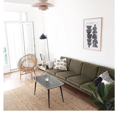 Modern Black Tripod Floor Lamp for Living Room