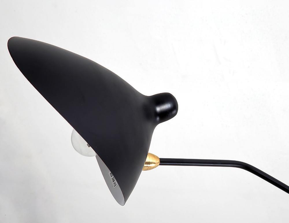 Modern Black Tripod Floor Lamp for Living Room