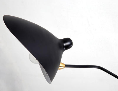 Modern Black Tripod Floor Lamp for Living Room