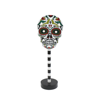 Solar-Powered LED Halloween Garden Lantern