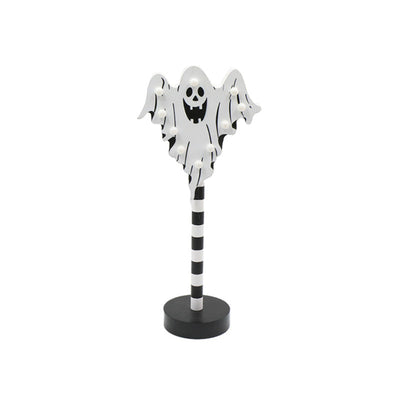 Solar-Powered LED Halloween Garden Lantern