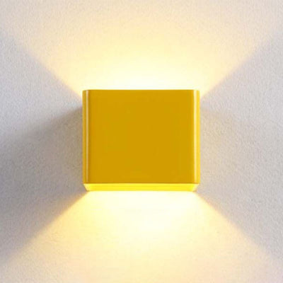 Modern Square Wall Lamp for Bedroom Lighting