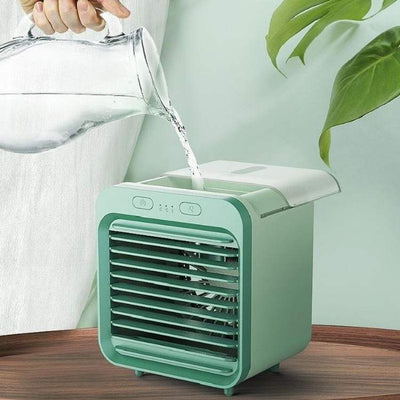 Portable Mini Air Conditioner with LED Light