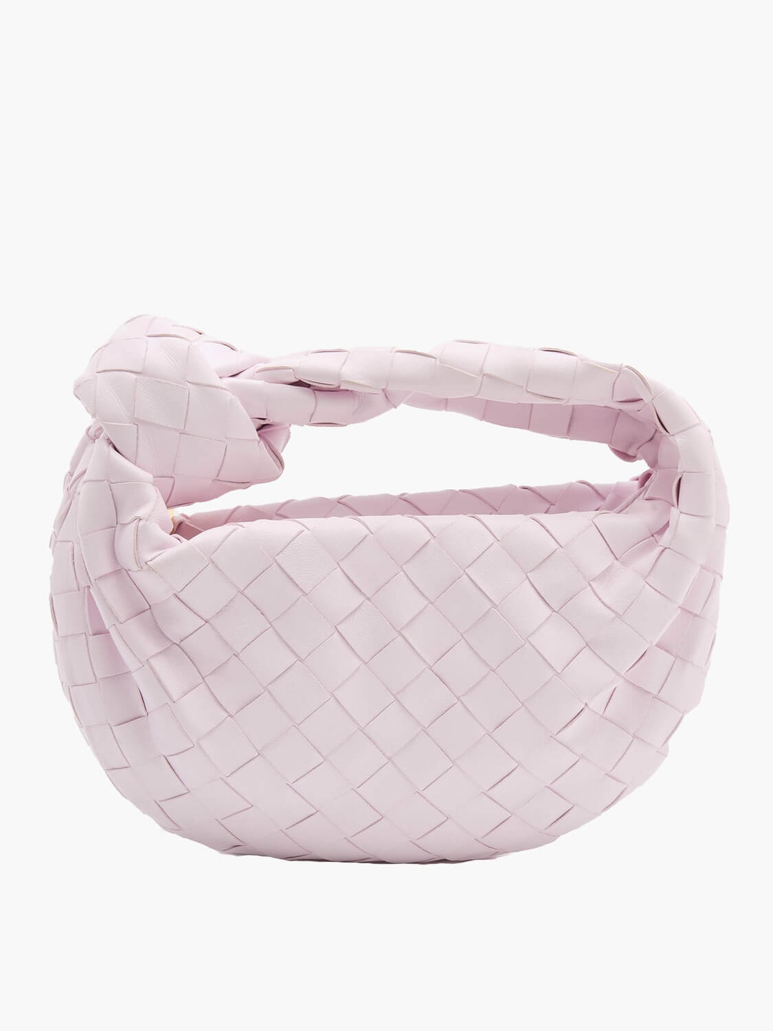 Vegan Leather Handbag Woven Shoulder Bag