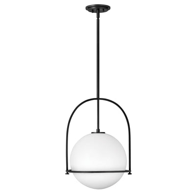 Etched Opal Glass Pendant Light – E26 Mount