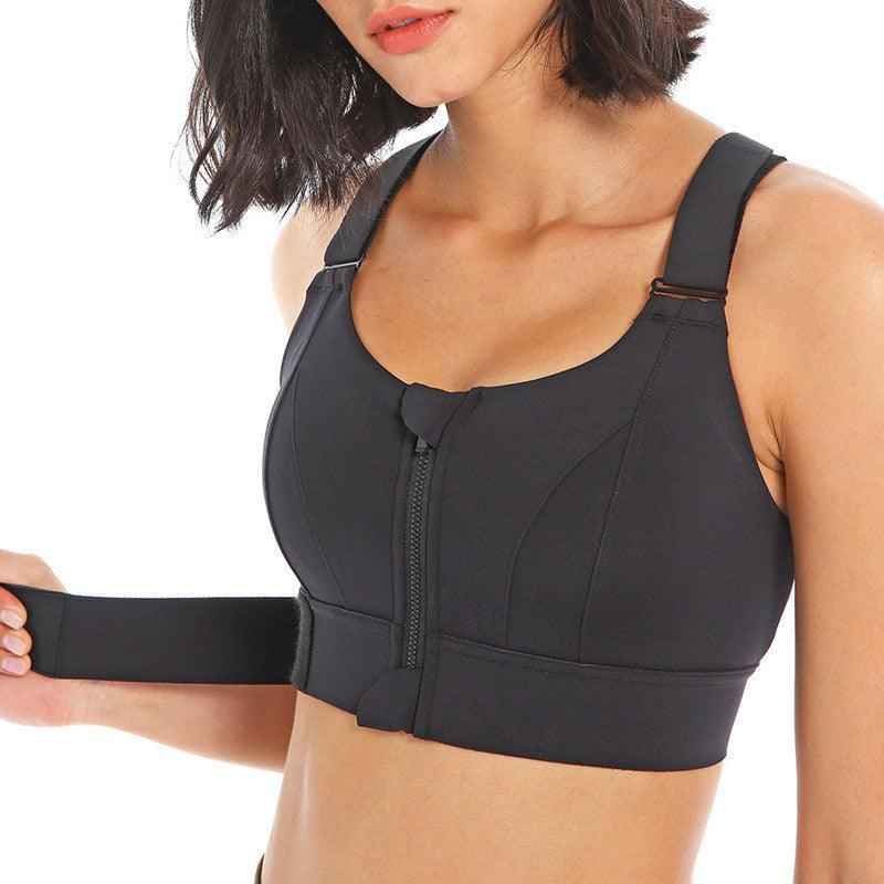 Women’s Adjustable Sports Bra with High Support