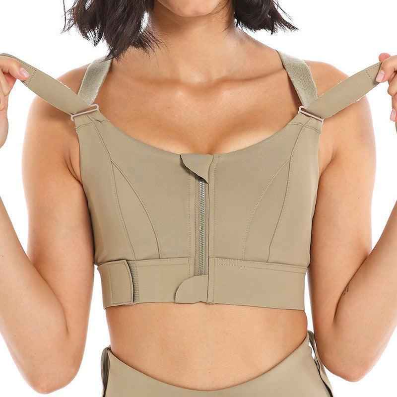 Women’s Adjustable Sports Bra with High Support