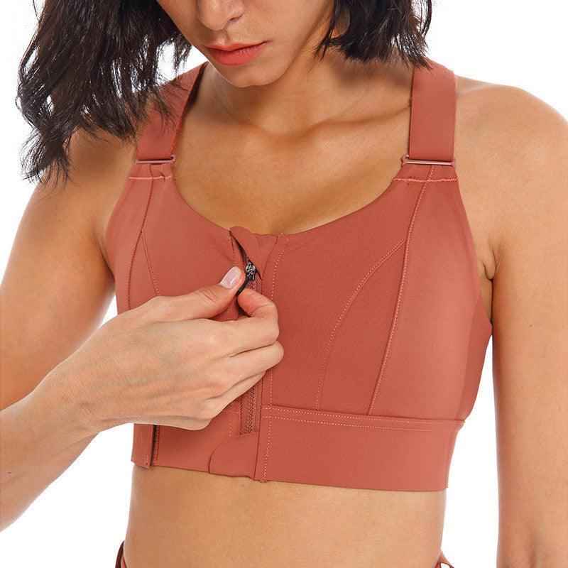 Women’s Adjustable Sports Bra with High Support