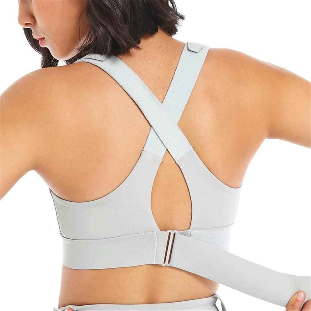 Women’s Adjustable Sports Bra with High Support