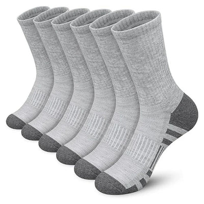 Comfortable Sports Socks 6-Pair Set for Training