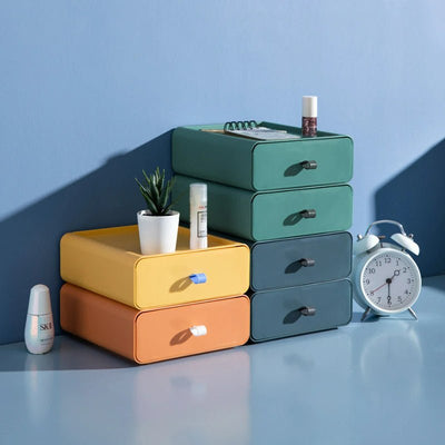 Stackable Plastic Storage Bins for Home Organization