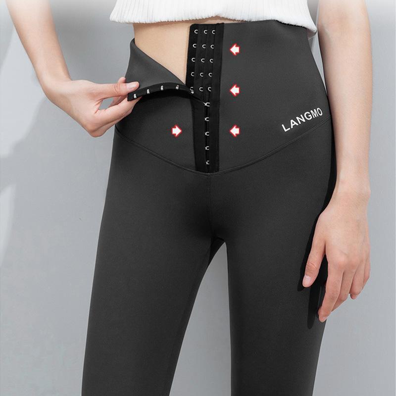 Women’s Thermal Fleece Lined Leggings Black