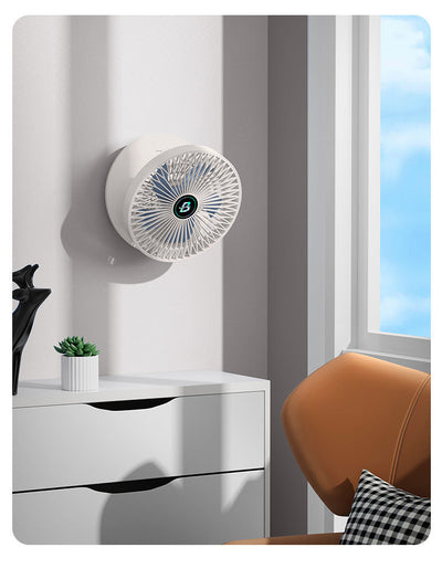 Portable Rechargeable Handheld Fan with Quiet Cooling