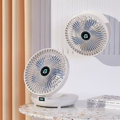 Portable Rechargeable Handheld Fan with Quiet Cooling