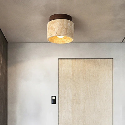 Japanese Cream Style LED Ceiling Light