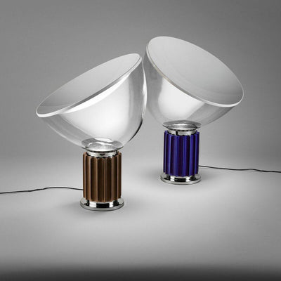 Taccia Style Table Lamp – Adjustable Glass Shade Light