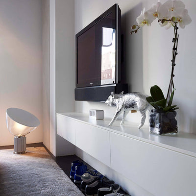 Taccia Style Table Lamp – Adjustable Glass Shade Light