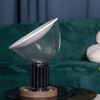 Taccia Style Table Lamp – Adjustable Glass Shade Light