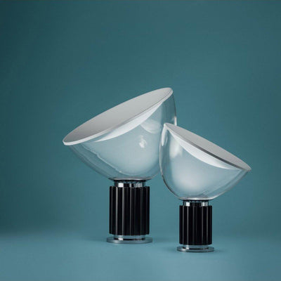 Taccia Style Table Lamp – Adjustable Glass Shade Light