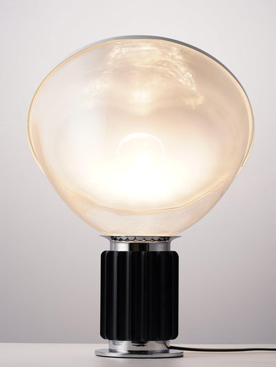 Taccia Style Table Lamp – Adjustable Glass Shade Light