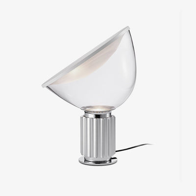 Taccia Style Table Lamp – Adjustable Glass Shade Light