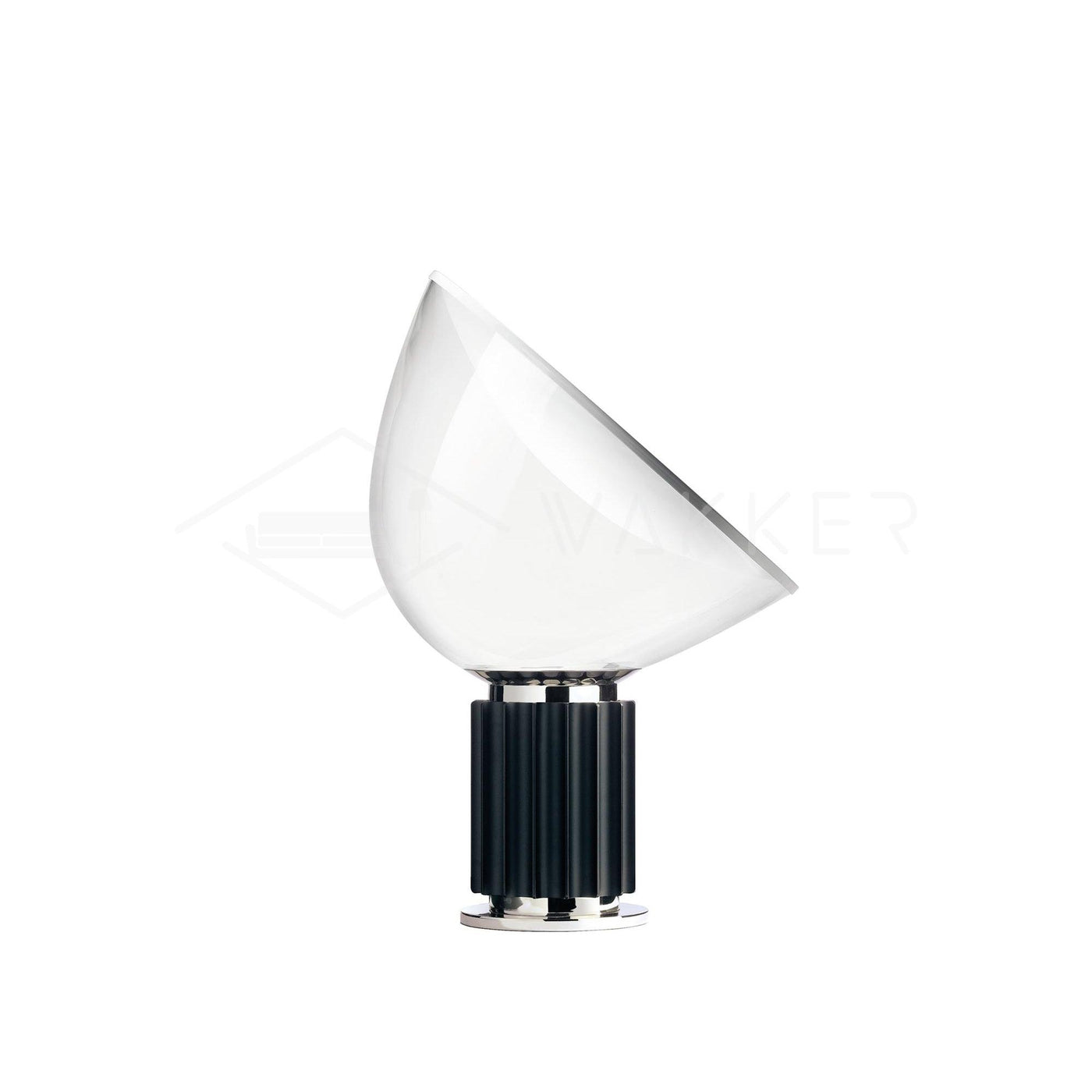 Taccia Style Table Lamp – Adjustable Glass Shade Light